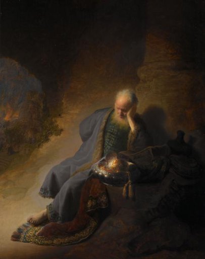 Jeremiah Mourning over the Destruction of Jerusalem