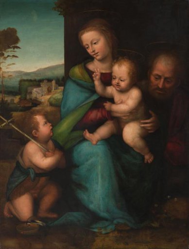 The Holy Family with the Infant John the Baptist