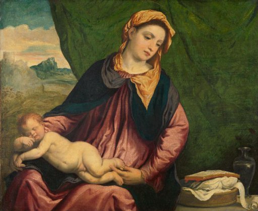 Madonna with Sleeping Child