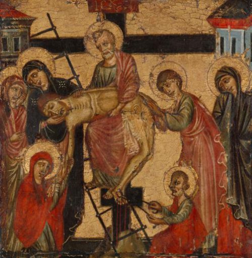 The Deposition from the Cross and the Entombment