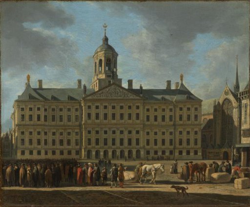 The Town Hall on the Dam in Amsterdam