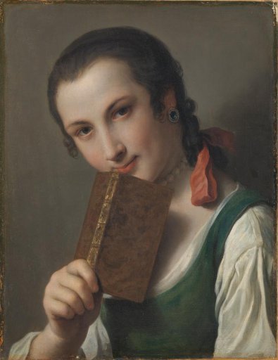 A Young Woman with a Book
