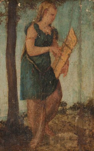 Woman with Shield