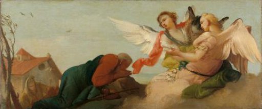 Abraham with the three Angels