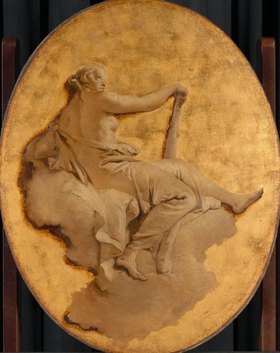 Allegorical Figure of a Woman with a Club (Fortitude?)