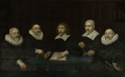 Portrait of the Regents of the House of Correction in Middelburg