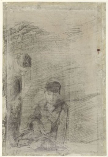Two Boys Playing