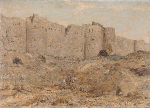 City wall in India
