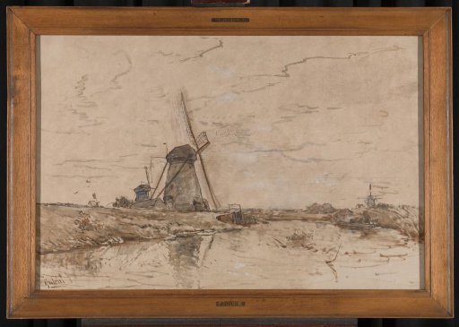 Landscape with Windmills