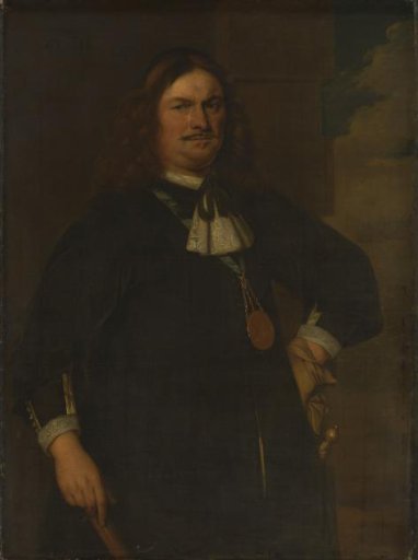 Portrait of Adriaen Banckert (c. 1620-1684), Vice Admiral of Zeeland