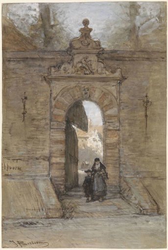 St. George's Gate in the Doelen Building at Hoorn