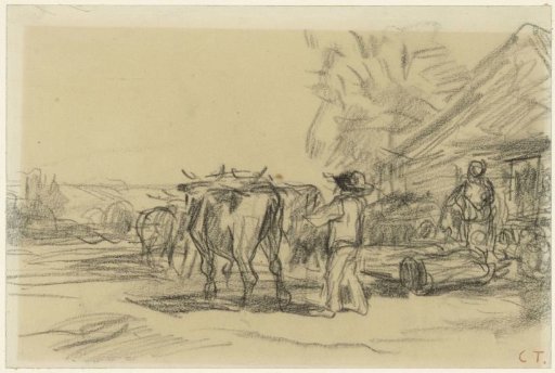 Man with a Team of Oxen