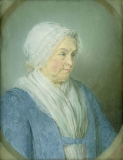 Sara Hinloopen (1689-1775). Wife of Arent van der Waeyen