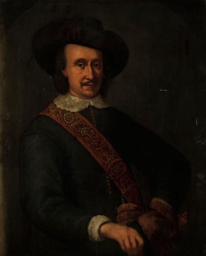 Portrait of Cornelis van der Lijn, Governor-General of the Dutch East Indies