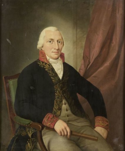 Portrait of Albertus Henricus Wiese, Governor-General of the Dutch East Indies