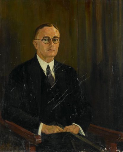 Jan Willem Meyer Ranneft (1887-1968). Chairman of the People's Council (1929-33)