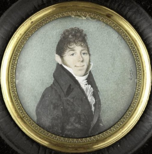 Portrait of Gerrit Jan van Houten (b 1774). Burgomaster of Amersfoort