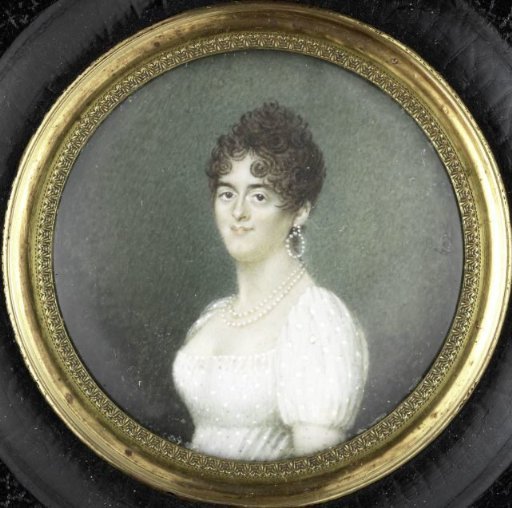 Portrait of Maria Cornelia Pull (d 1809). Wife of Gerrit Jan van Houten