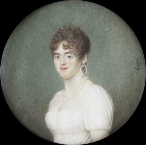 Portrait of Cornelia Pull (d 1809). Wife of Gerrit Jan van Houten