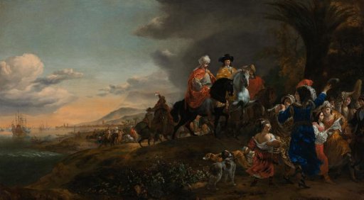 The Dutch ambassador on the way to Isfahan