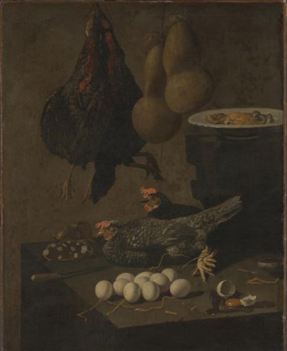 Still Life with Chickens and Eggs