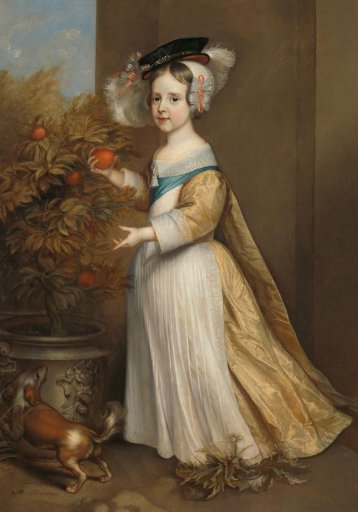Portrait of Willem III (1650-1702), Prince of Orange, as a Child