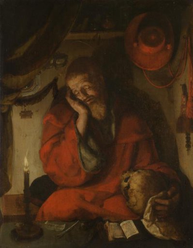 Saint Jerome in his Study by Candlelight