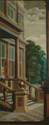 A Seven-Part Decorative Sequence: An Outdoor Stairway