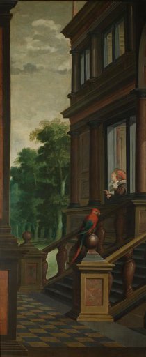 A Seven-Part Decorative Sequence: An Outdoor Stairway