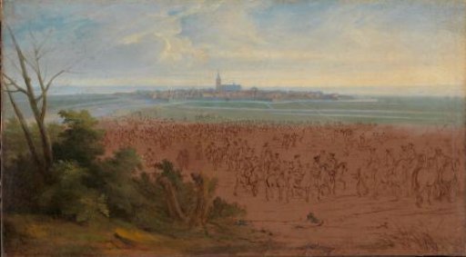 The Troops of Louis XIV before Naarden, 20 July 1672