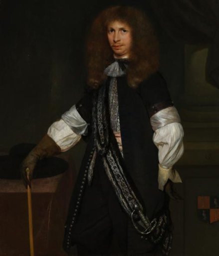 Jacob de Graeff (1642-90). In the Uniform of an Officer