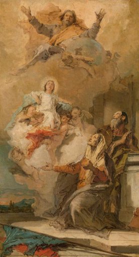 The Immaculate Conception (Joachim and Anna Receive the Virgin Mary from God the Father)
