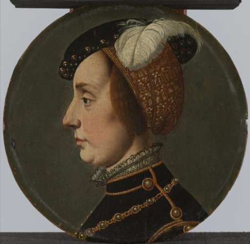 Portrait of Anna of Lorraine, Consort of René de Chalon, Prince of Orange