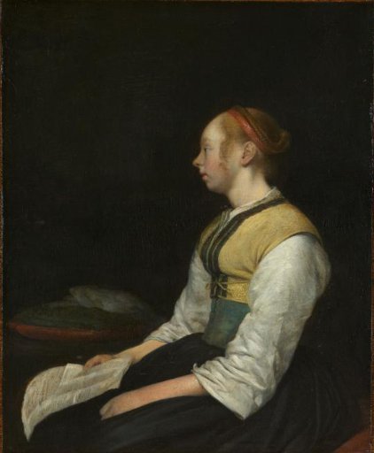 Woman in peasant costume