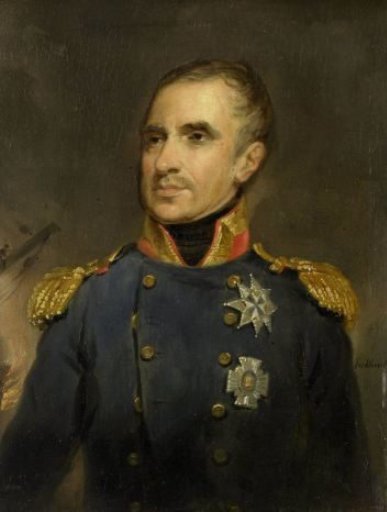 Baronet Theodorus Frederik van Capellen (1762-1824), Vice Admiral and Commanding Officer of the Dutch Squadron off Algiers, 1816
