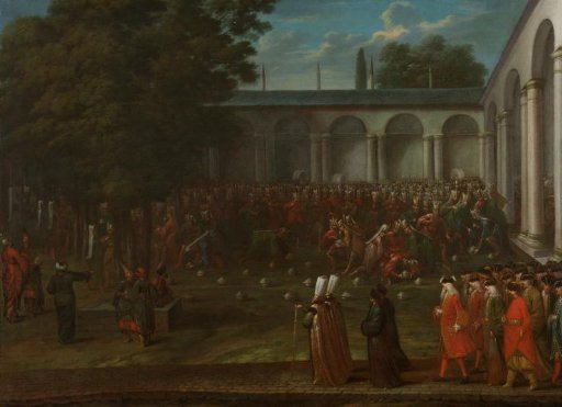 Cornelis Calkoen on his Way to his Audience with Sultan Ahmed III