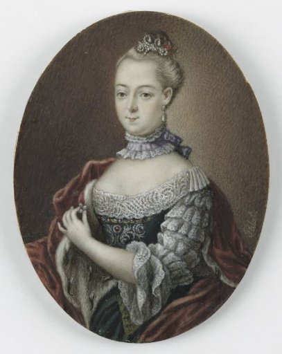 Frederica Carolina of Brandenburg (1735-91). Daughter of Duke Franz Josias of Saxe-Coburg-Saalfeld