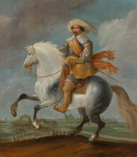 Prince Frederik Hendrik on Horseback outside the Fortifications of 's-Hertogenbosch, 1629