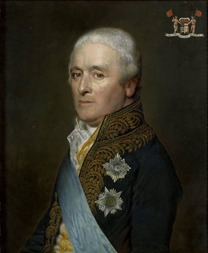 Adriaen Pieter Twent (1745-1816), Count of Rosenburg, Minister of Inland Waters, Minister of the Interior and Chamberlain to King Louis Napoleon