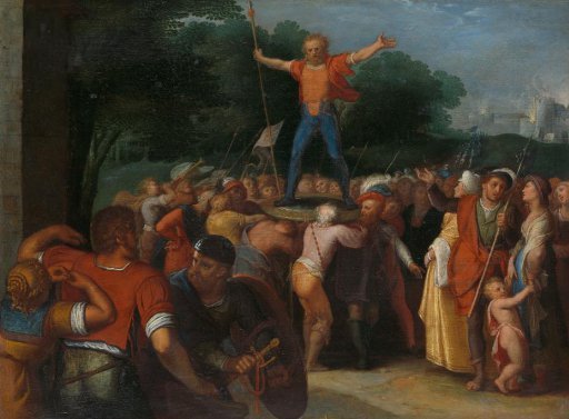 Brinno Raised upon the Shield