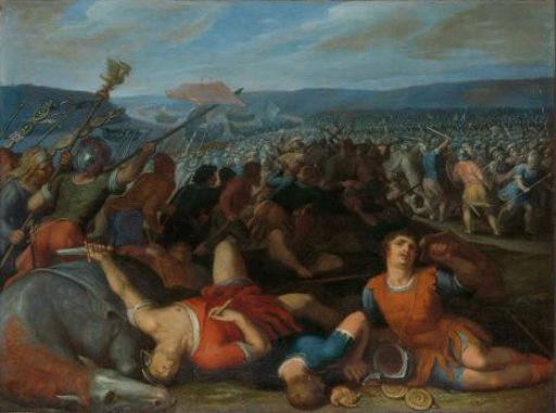 The Batavians Defeat the Romans at the Rhine