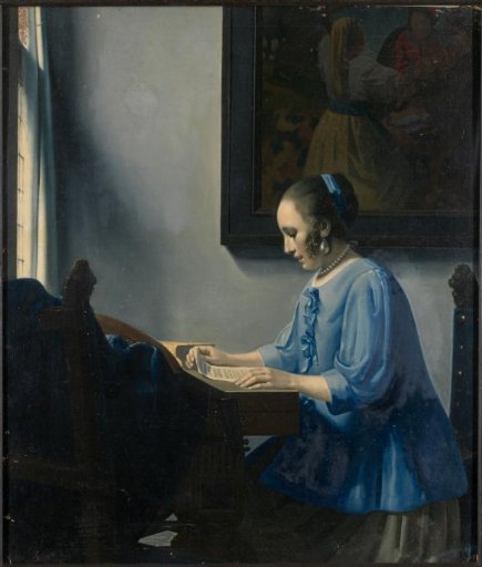 Woman playing a musical instrument