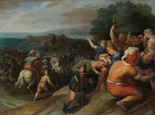 The Batavians Surround the Romans at Vetera