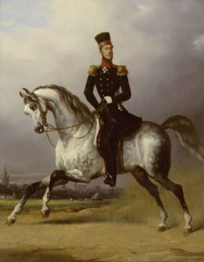 Equestrian Portrait of William II, King of the Netherlands