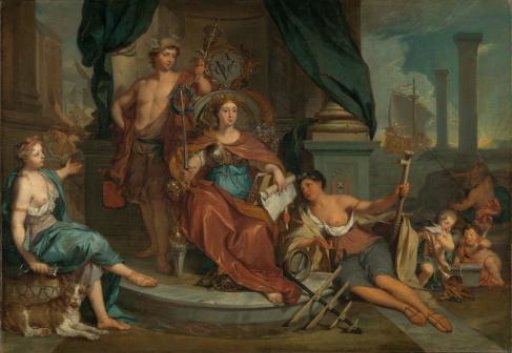 Apotheosis of the Dutch East India Company (Allegory of the Amsterdam Chamber of Commerce of the VOC)