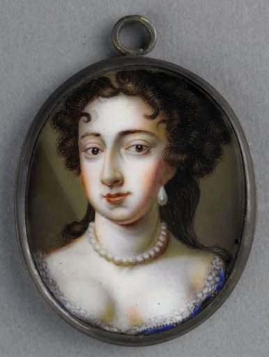 Portrait of Mary Stuart (1662-95). Wife of William III