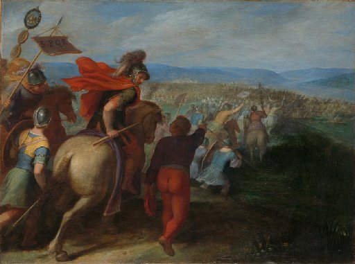 Through the Betrayal of a Batavian, the Romans Almost Gain the Upper Hand over the Army of Julius Civilis
