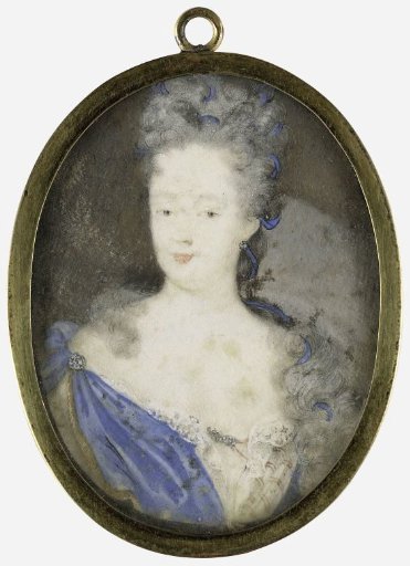 Henriette Amalia of Anhalt-Dessau (1666-1726). Wife of Hendrik Casimir II, Prince of Nassau-Dietz