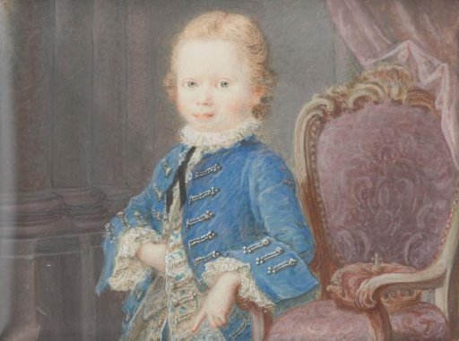 William V (1748-1806), Prince of Orange-Nassau, as a child