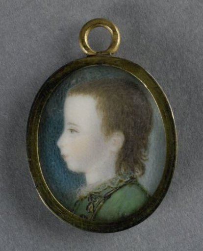 Willem Frederik (1772-1843). Prince of Orange-Nassau. The future King Willem I, eldest son of Willem V and Wilhelmina of Prussia, as a child